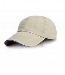 Image 3 of Result Washed Fine Line Cotton Cap