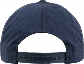 Image 4 of 5-panel curved classic snapback (7707)