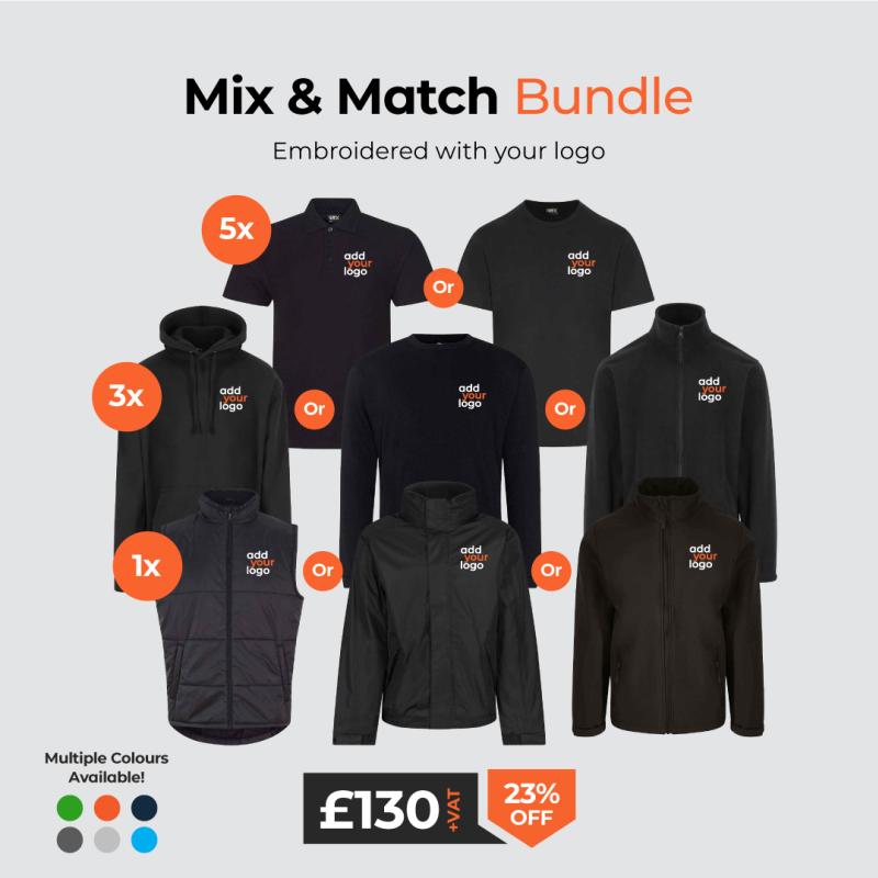 View our Mix & Match Bundle, Price-£130.00 exc. VAT