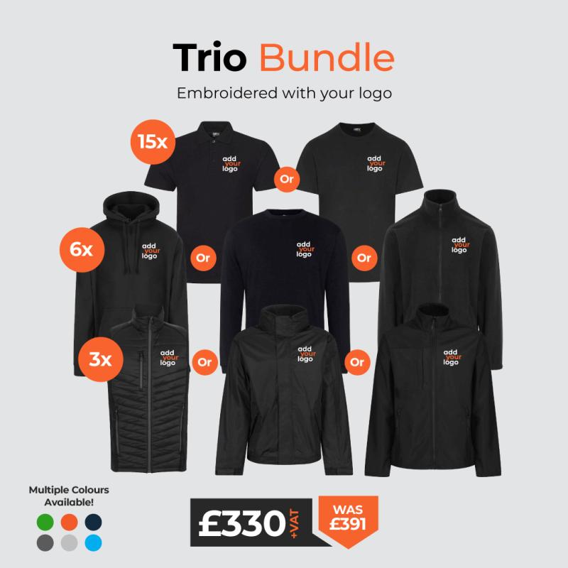 View our Trio Bundle, Price-£330.00 exc. VAT