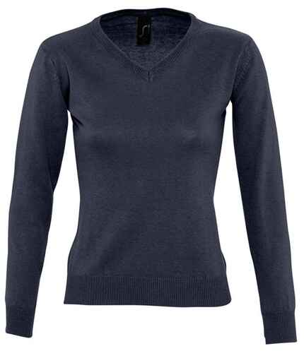 SOL'S Ladies Galaxy Cotton Acrylic V Neck Sweater