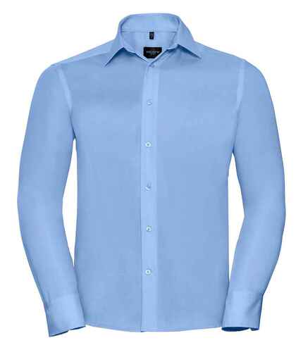 Russell Collection Long Sleeve Tailored Ultimate Non-Iron Shirt