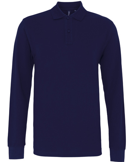 Men's Classic Fit Long Sleeved Polo