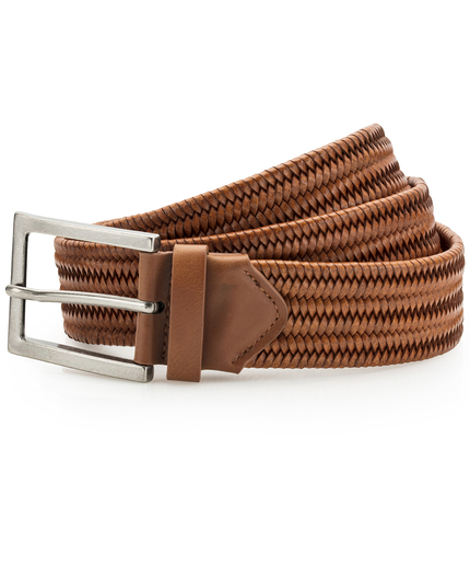 Leather Braid Belt