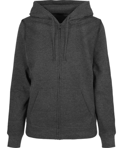 Womens Basic Zip Hoodie