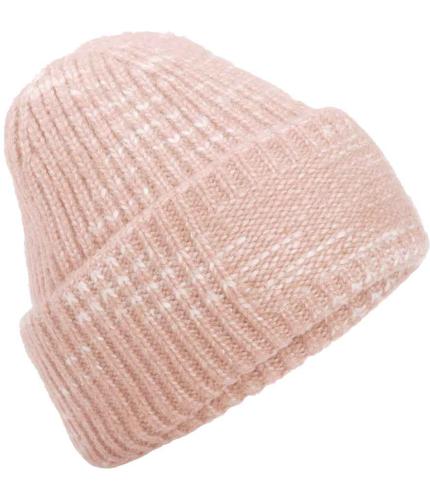 Beechfield Chunky Knitted Patch Beanie