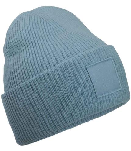 Beechfield Deep Cuff Tonal Patch Beanie