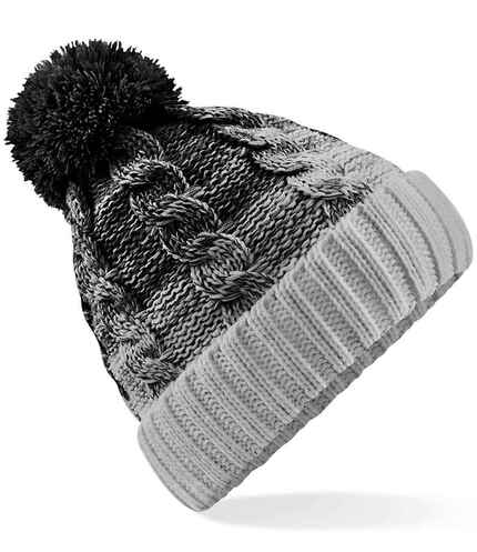 Beechfield Ombré Pom Pom Beanie