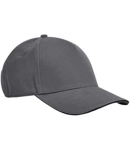 Beechfield EarthAware® Classic Organic Cotton 5 Panel Sandwich Peak Cap