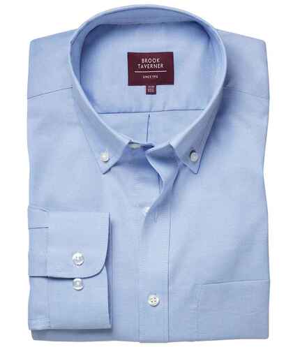 Brook Taverner Whistler Long Sleeve Oxford Shirt