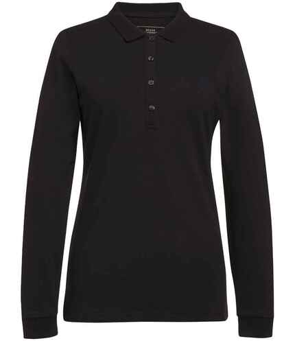 Brook Taverner Ladies Anna Long Sleeve Polo Shirt