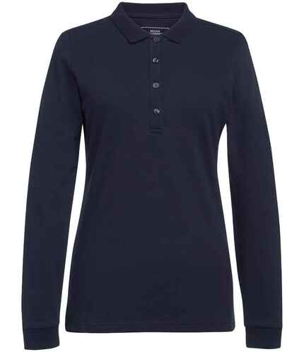 Brook Taverner Ladies Anna Long Sleeve Polo Shirt