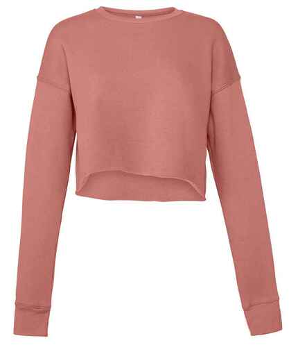 Bella Ladies Cropped Sweatshirt