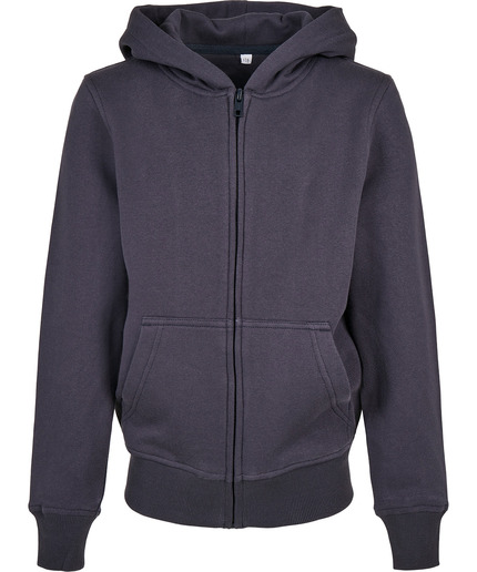 Organic Kids Basic Zip Hoodie