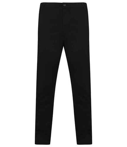 Henbury Stretch Flex Waistband Chino Trousers