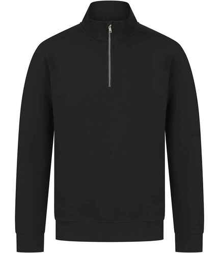 Henbury Unisex Sustainable 1/4 Zip Sweatshirt