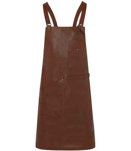 Joseph Alan Leather Bib Apron