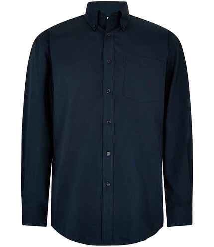 Kustom Kit Premium Long Sleeve Classic Fit Oxford Shirt