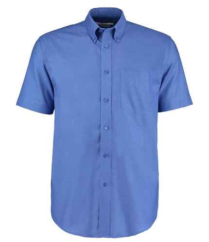 Kustom Kit Short Sleeve Classic Fit Workwear Oxford Shirt