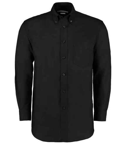 Kustom Kit Long Sleeve Classic Fit Workwear Oxford Shirt