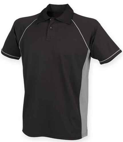 Finden + Hales Performance Piped Polo Shirt