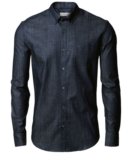 Torrance Slim Fit  Raw And Stylish Denim Shirt