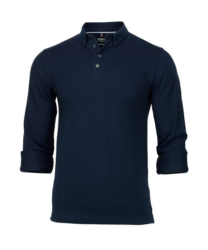 Carlington  Deluxe Long Sleeve Polo