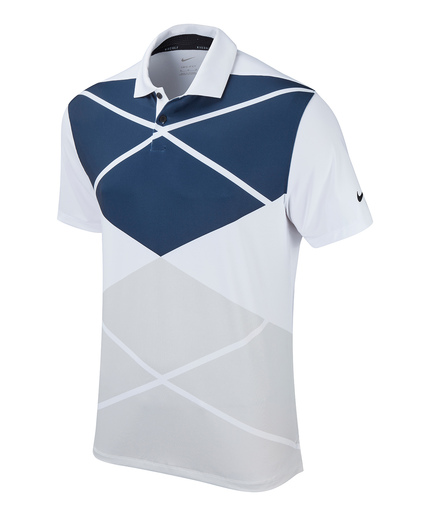 Nike Vapor Argyle Print Polo