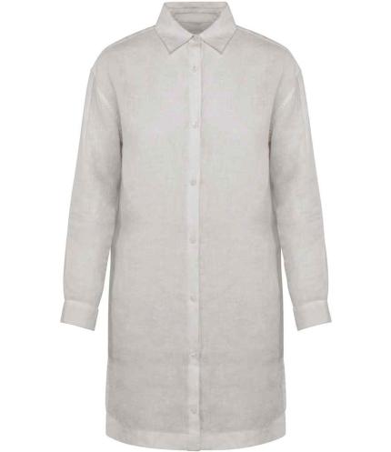 Native Spirit Ladies Linen Dress Shirt