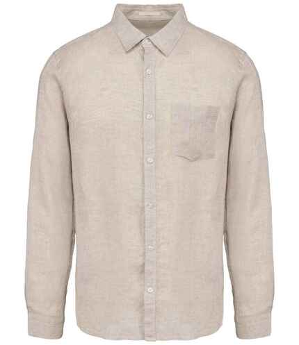 Native Spirit Long Sleeve Linen Shirt