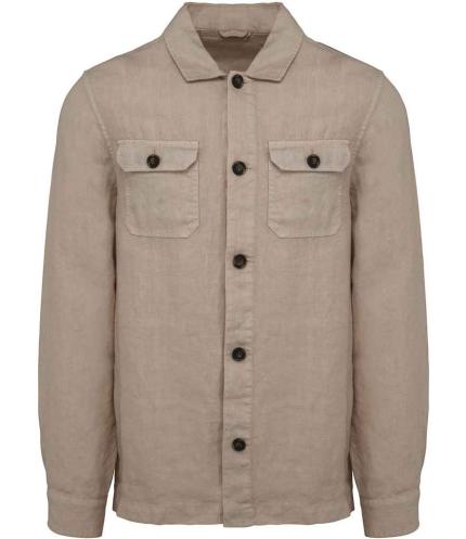 Native Spirit Linen Washed Overshirt