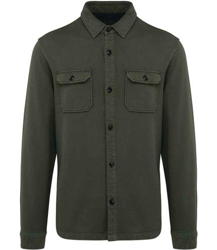 Native Spirit Faded Brushed Fleece Overshirt