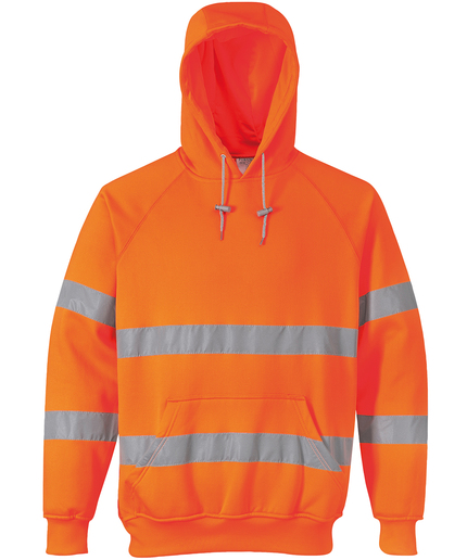 Hi-vis Hooded Sweatshirt (B304)