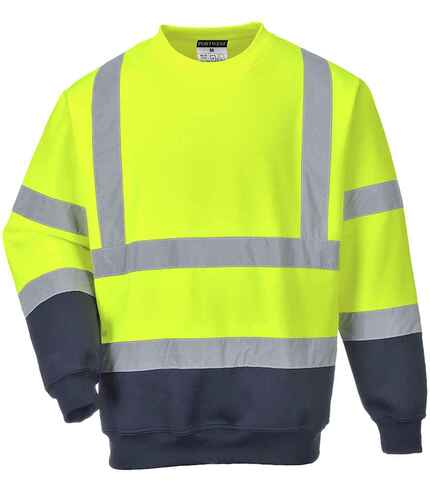 Portwest Hi-Vis Two Tone Sweatshirt