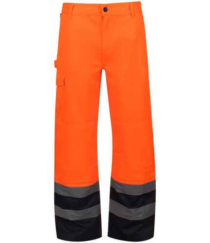 Regatta High Visibility Pro Cargo Trousers