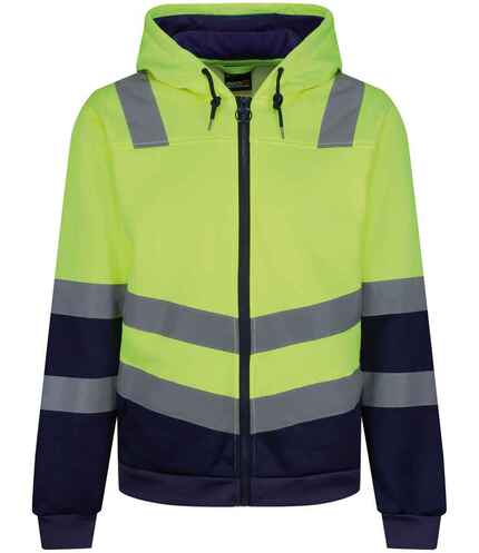 Regatta High Visibility Pro Full Zip Hoodie