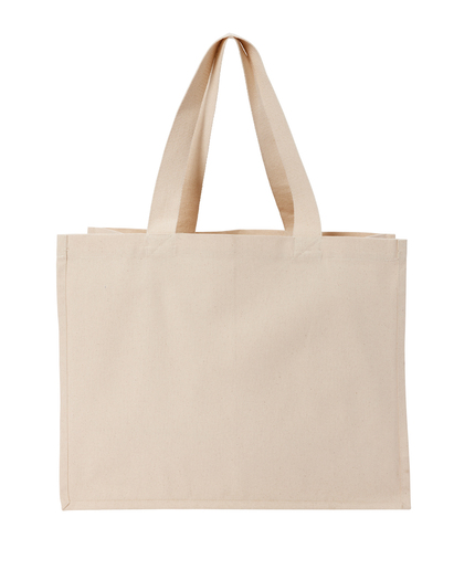 Recycled Premium Canvas Stand-up Shopper