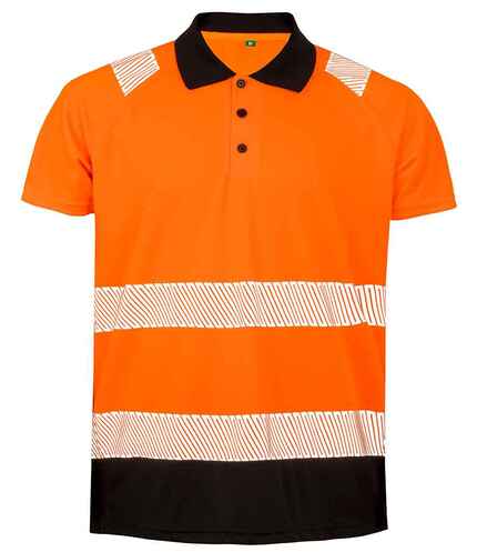 Result Genuine Recycled Safety Polo Shirt