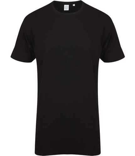 SF Clothing Longline Dipped Hem T-Shirt