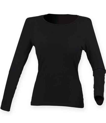 SF Clothing Ladies Feel Good Long Sleeve Stretch T-Shirt