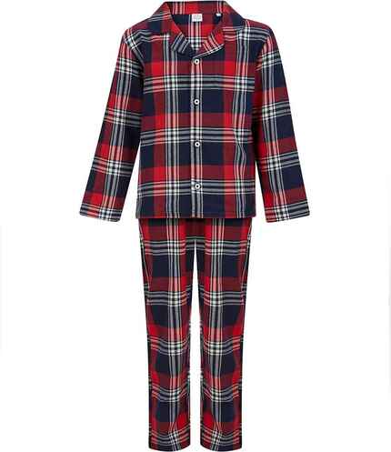 SF Clothing Kids Tartan Lounge Set