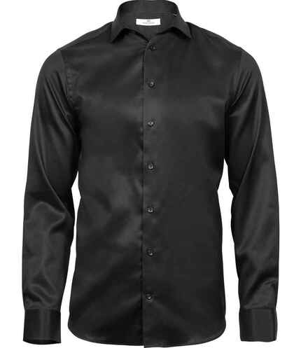 Tee Jays Luxury Slim Fit Long Sleeve Oxford Shirt