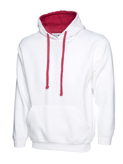 Contrast Hooded Sweatshirt 