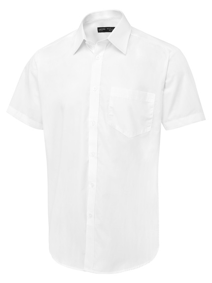 Men's Short Sleeve Poplin Shirt