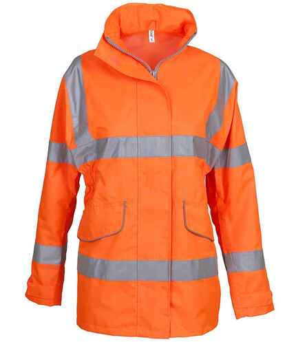 Yoko Ladies Hi-Vis Executive Jacket