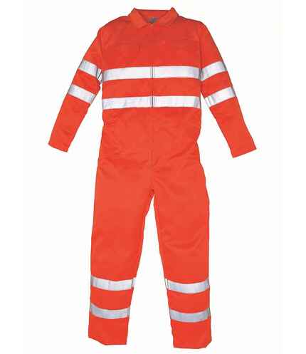 Yoko Hi-Vis Poly/Cotton Coverall